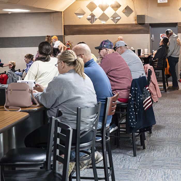 Bowling League Spectators